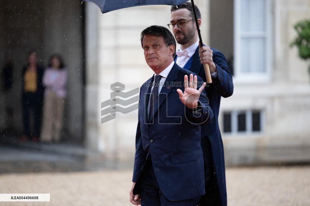 State diner with Brazilian President at the Elysee - Paris