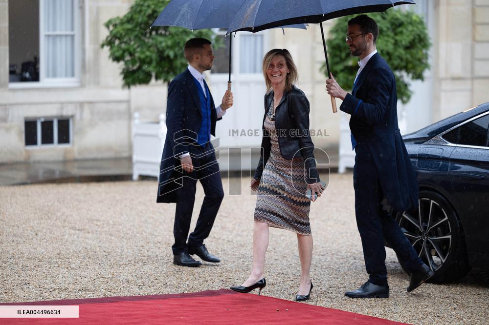 State diner with Brazilian President at the Elysee - Paris