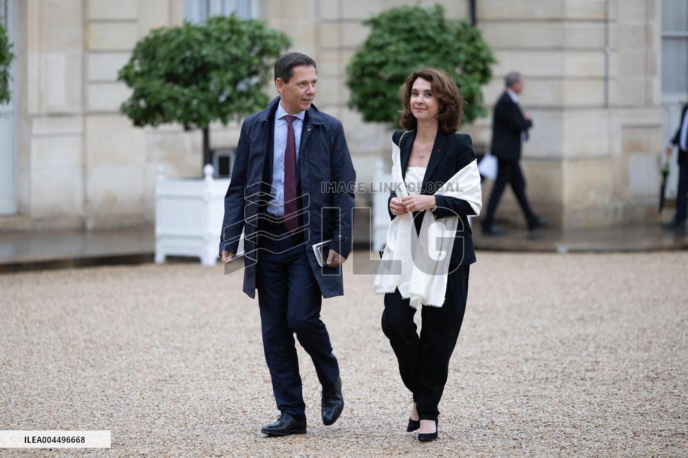 State diner with Brazilian President at the Elysee - Paris