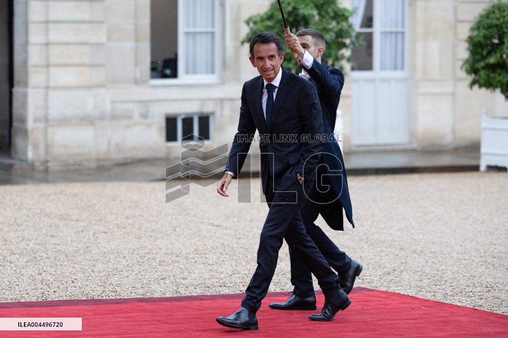 State diner with Brazilian President at the Elysee - Paris