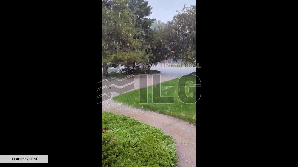 US: Severe Thunderstorms Bring Heavy Rain, Hail to Colorado