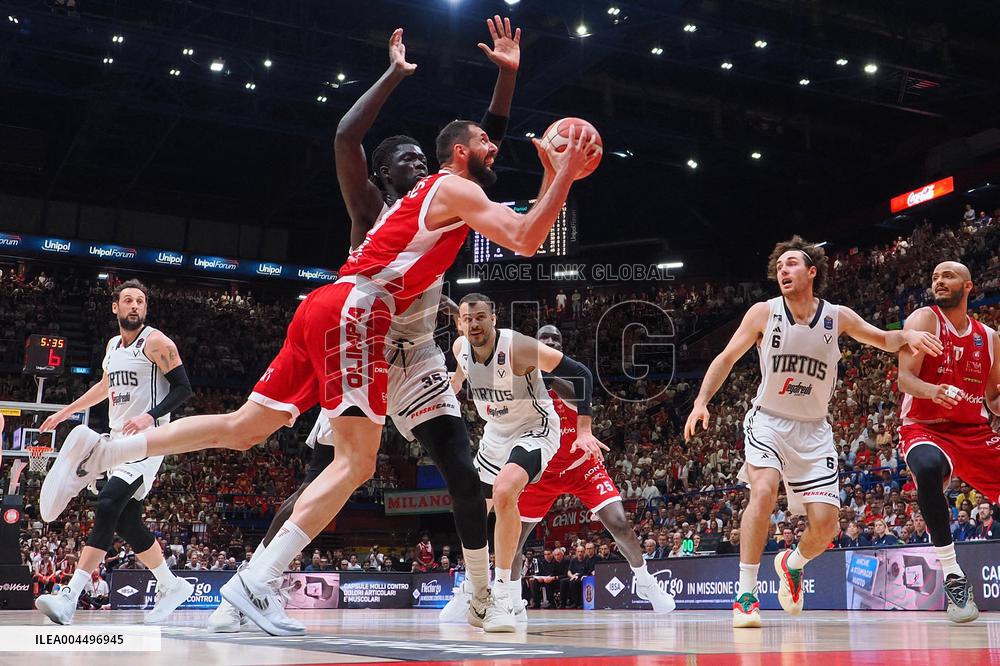 BASKET - Serie A - Playoff - Semifinal - EA7 Emporio Armani Milano vs Virtus Segafredo Bologna