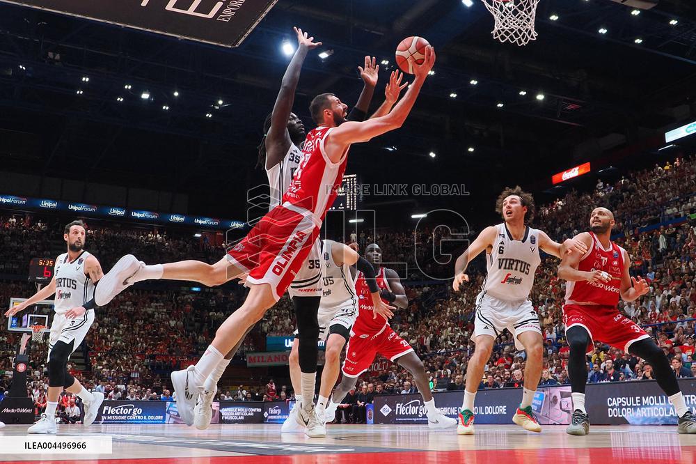 BASKET - Serie A - Playoff - Semifinal - EA7 Emporio Armani Milano vs Virtus Segafredo Bologna
