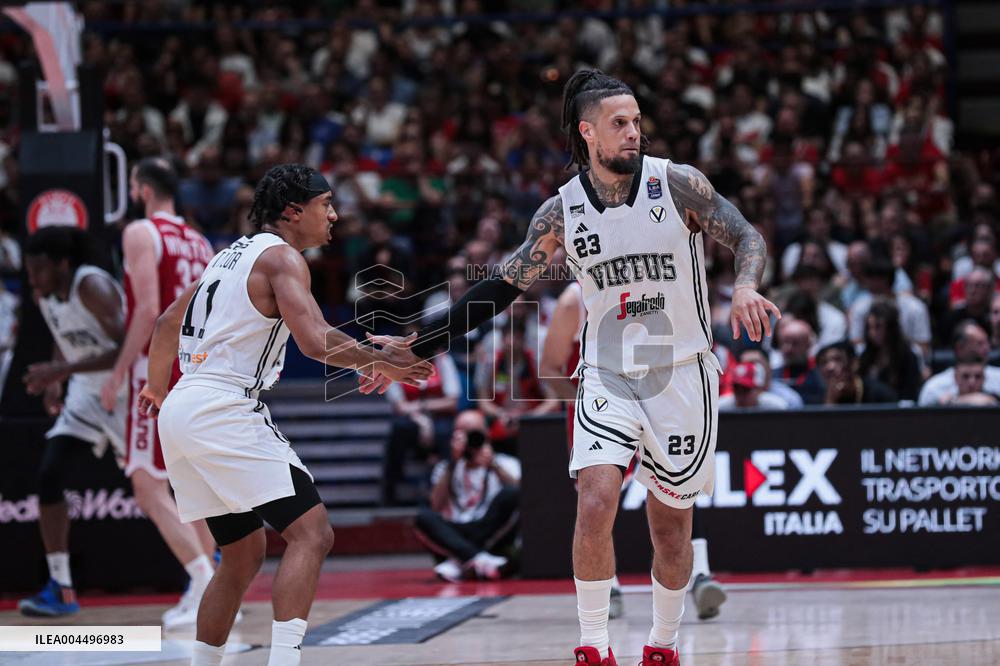 BASKET - Serie A - Playoff - Semifinal - EA7 Emporio Armani Milano vs Virtus Segafredo Bologna