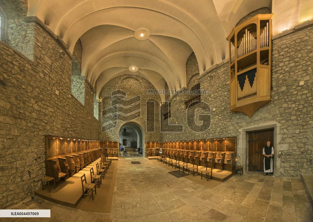 Illustration - The Alps in Summer