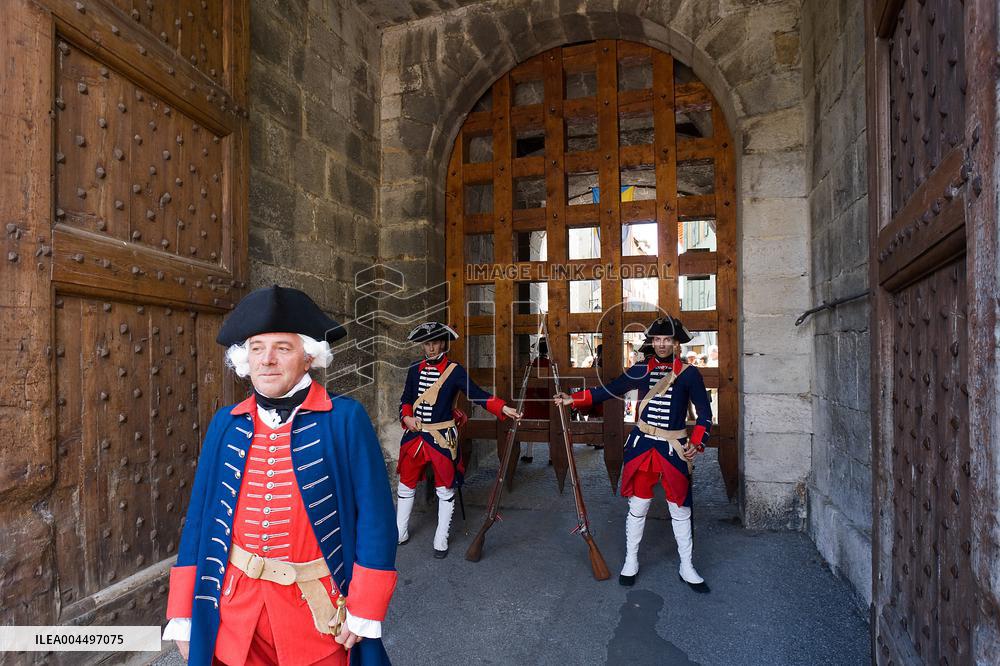 Illustration - The Alps in Summer