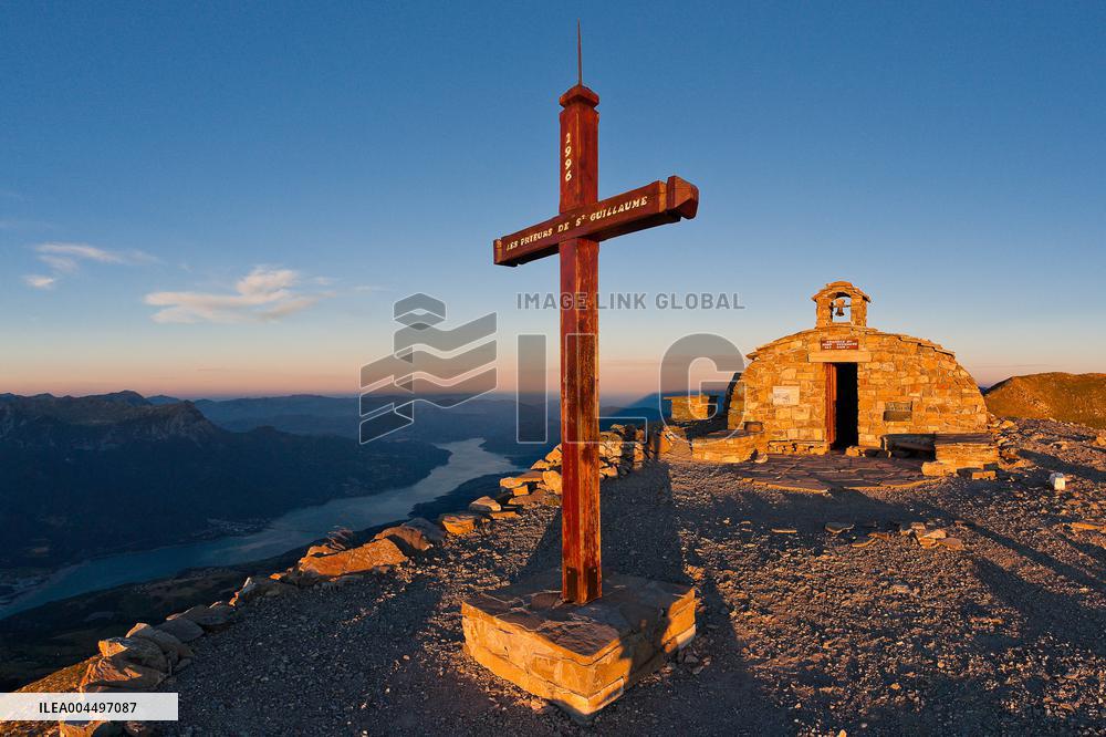 Illustration - The Alps in Summer
