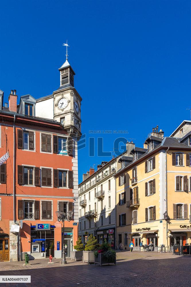 Illustration - The Alps in Summer