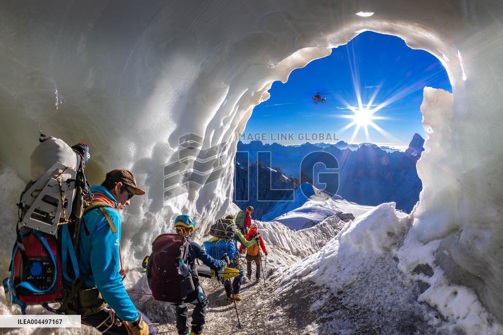 Illustration - The Alps in Summer