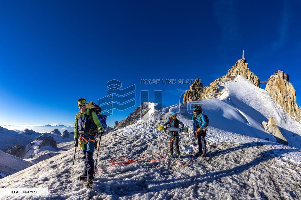 Illustration - The Alps in Summer
