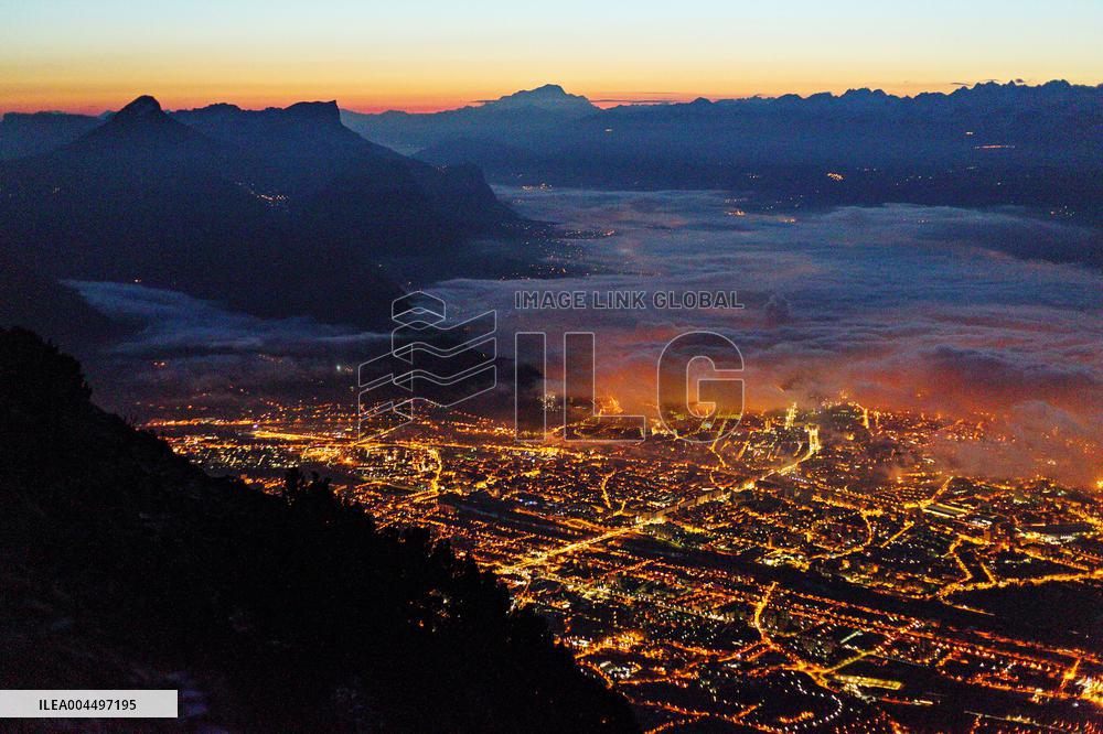 Illustration - The Alps in Summer