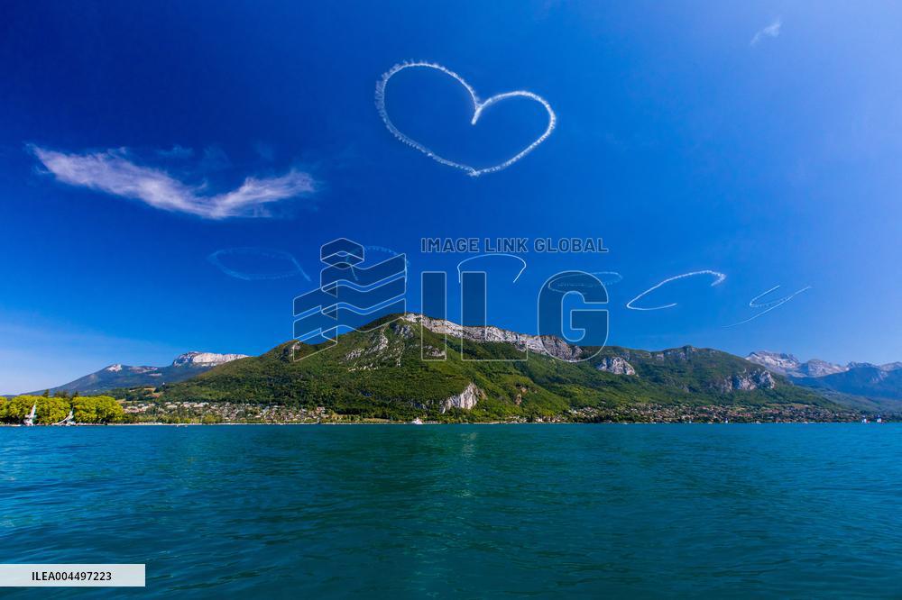 Illustration - The Alps in Summer