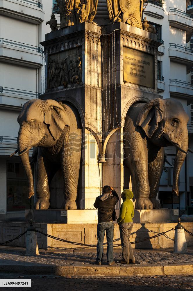 Illustration - The Alps in Summer