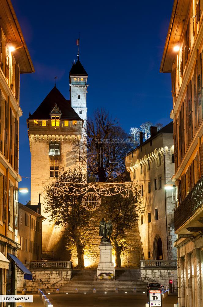 Illustration - The Alps in Summer