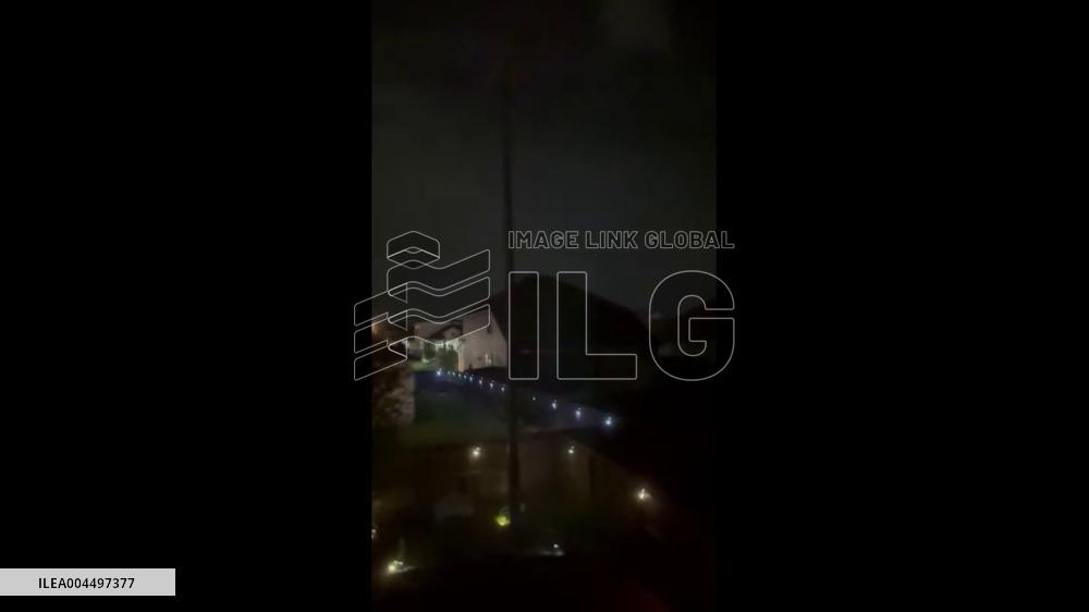 US: Lightning Illuminates Texas Sky as Severe Storm Sweeps Through 2