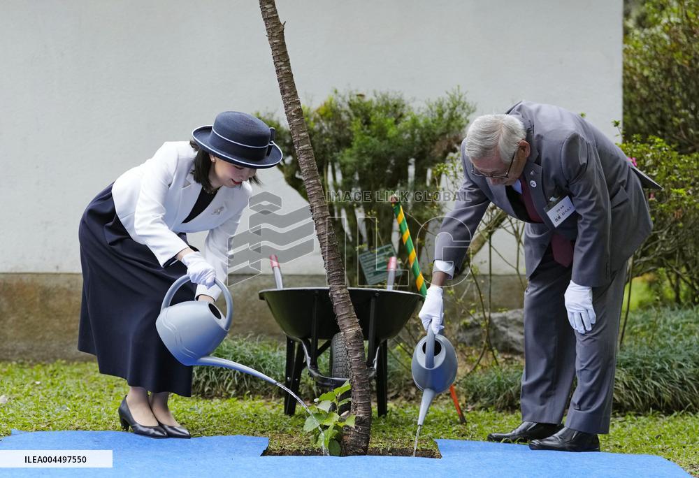 Japan's Princess Kako in Brazil