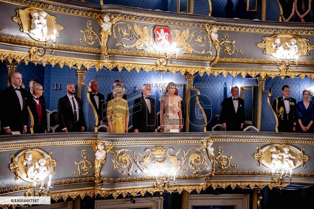 Queen Maxima Attends Ballet - Prague