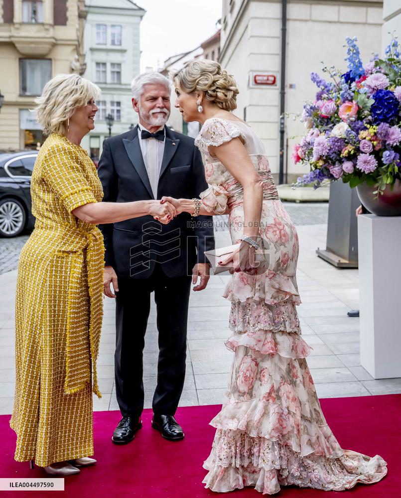 Queen Maxima Attends Ballet - Prague