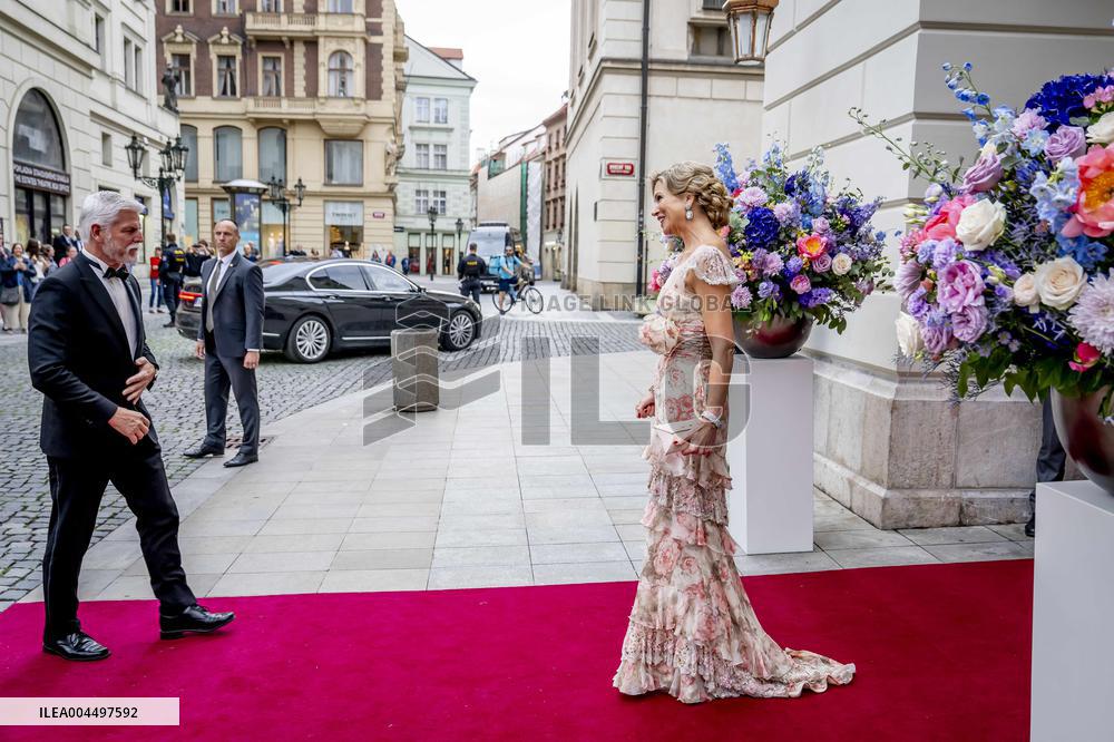 Queen Maxima Attends Ballet - Prague