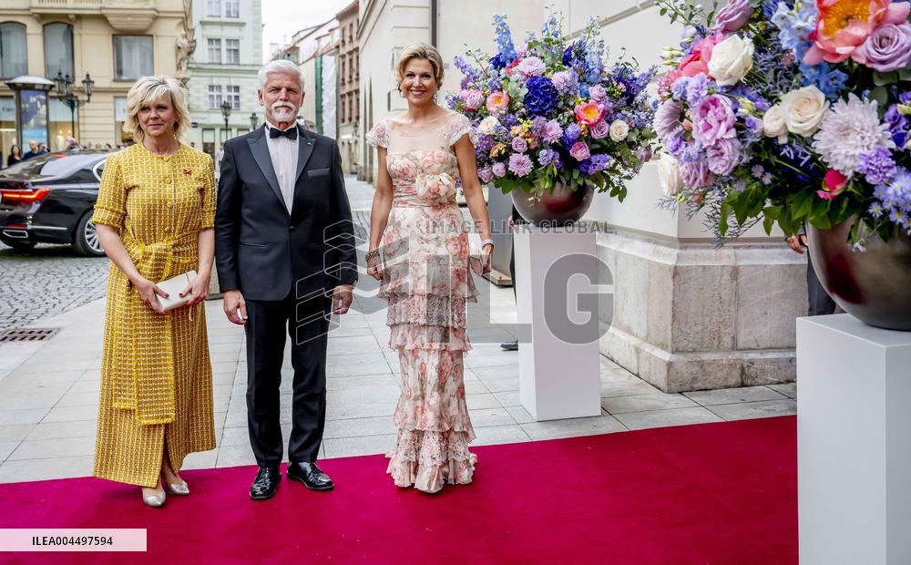Queen Maxima Attends Ballet - Prague