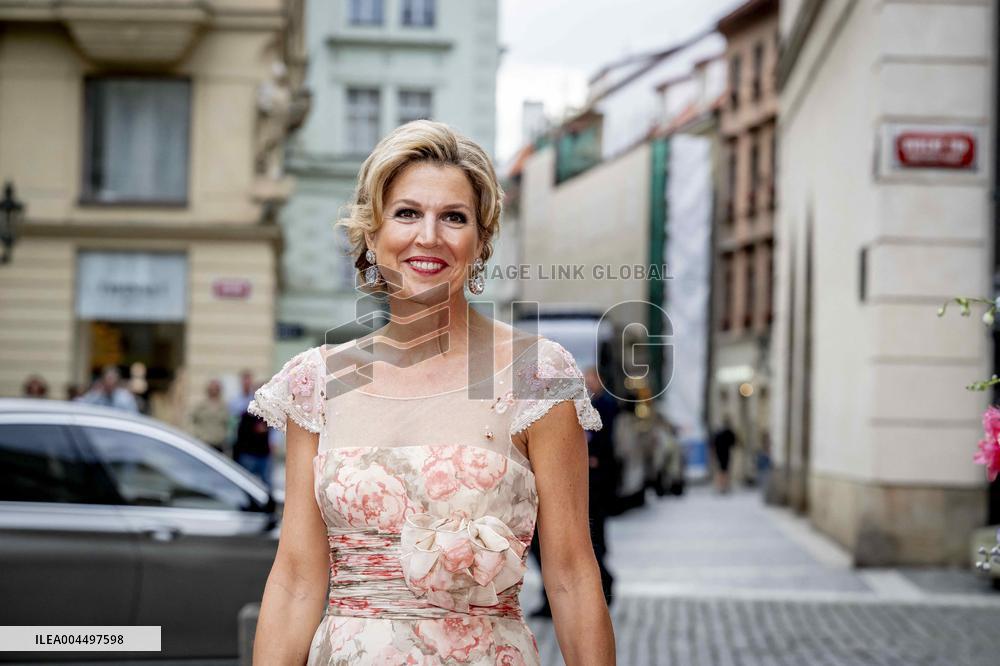 Queen Maxima Attends Ballet - Prague