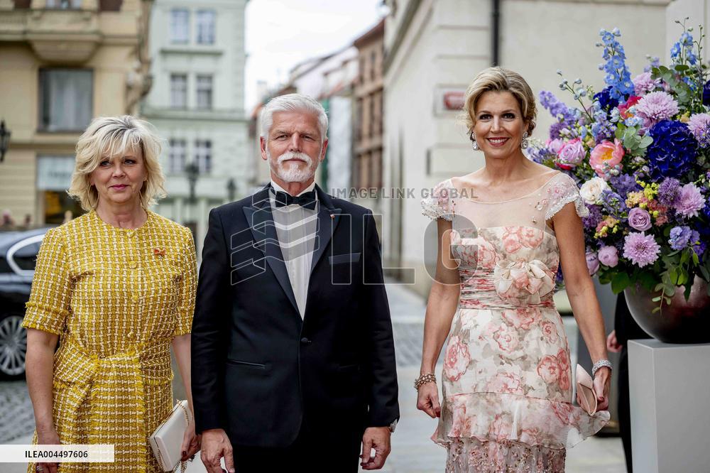 Queen Maxima Attends Ballet - Prague