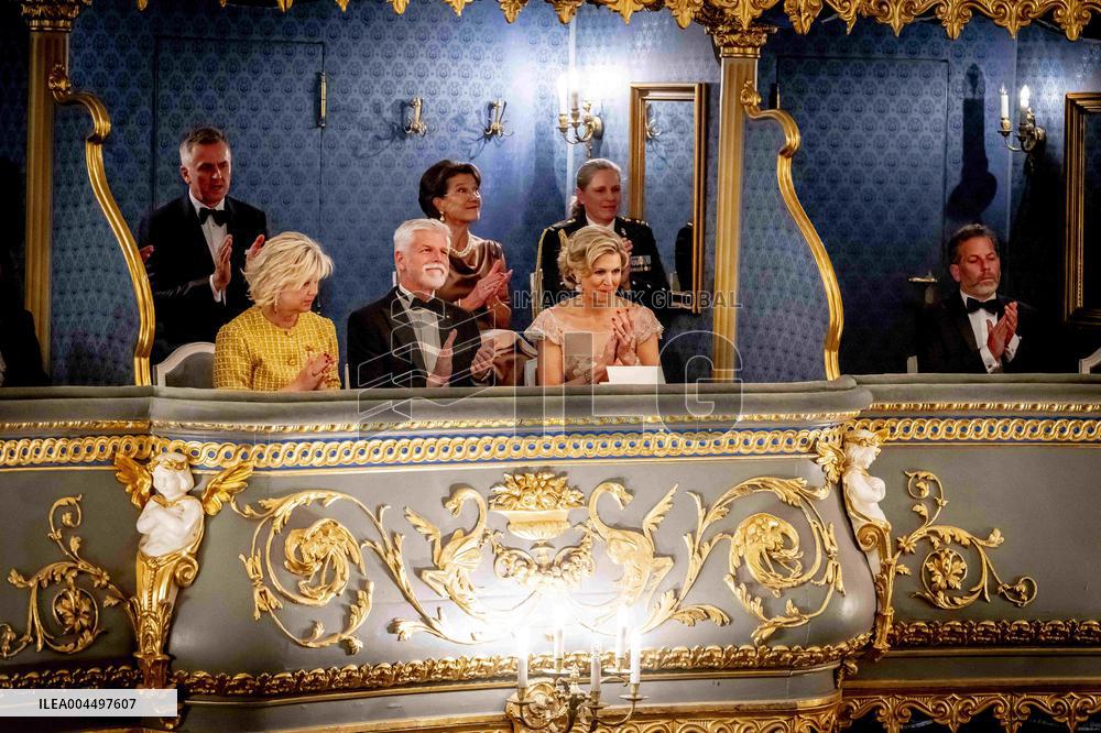 Queen Maxima Attends Ballet - Prague