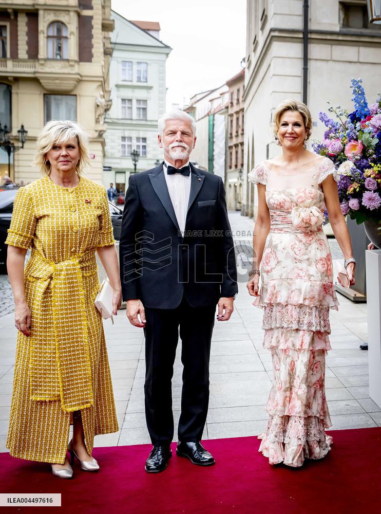 Queen Maxima Attends Ballet - Prague