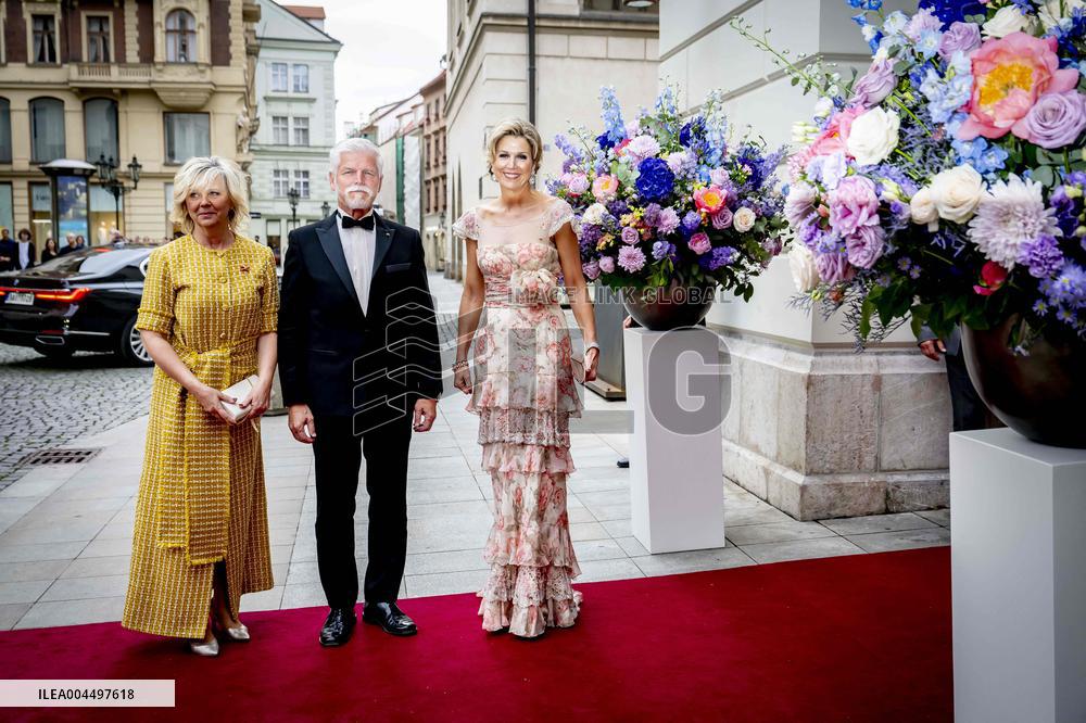 Queen Maxima Attends Ballet - Prague