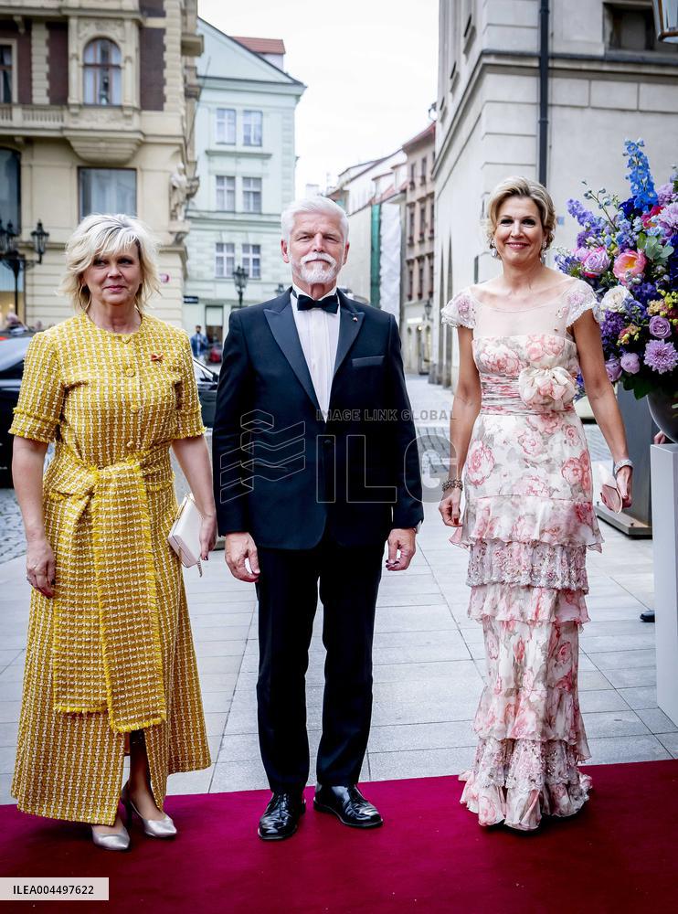 Queen Maxima Attends Ballet - Prague