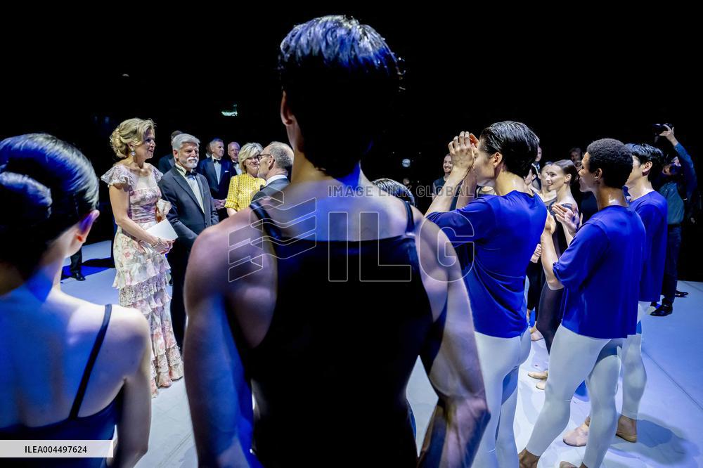 Queen Maxima Attends Ballet - Prague