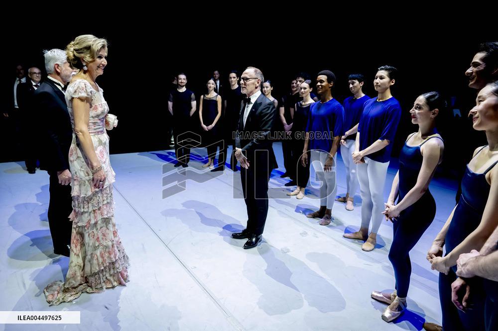 Queen Maxima Attends Ballet - Prague
