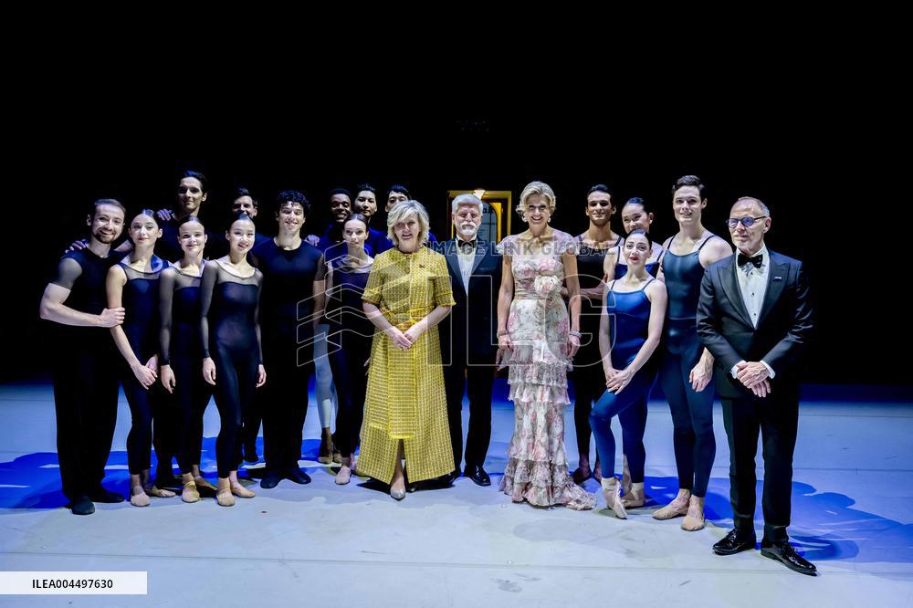 Queen Maxima Attends Ballet - Prague