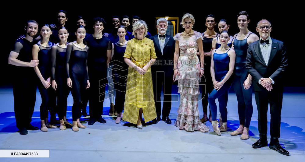 Queen Maxima Attends Ballet - Prague