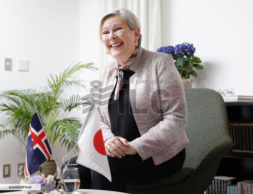 Icelandic President Tomasdottir