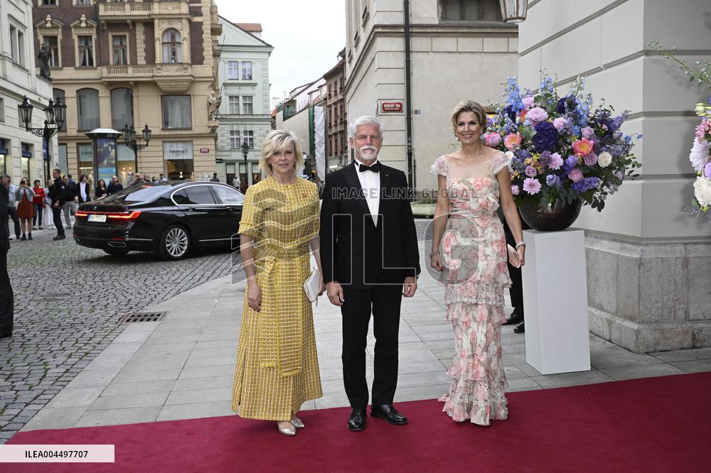 Queen Maxima Attends Ballet - Prague
