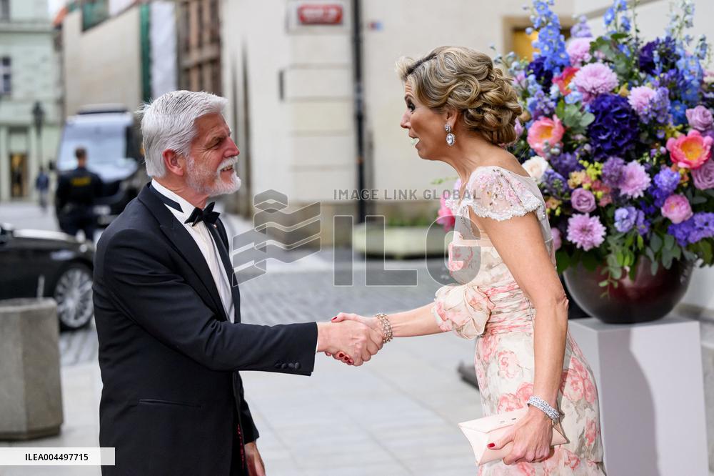 Queen Maxima Attends Ballet - Prague