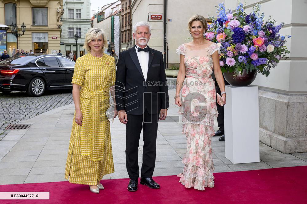 Queen Maxima Attends Ballet - Prague