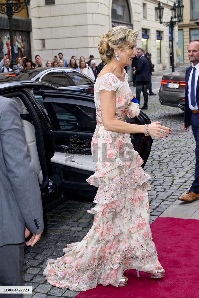 Queen Maxima Attends Ballet - Prague