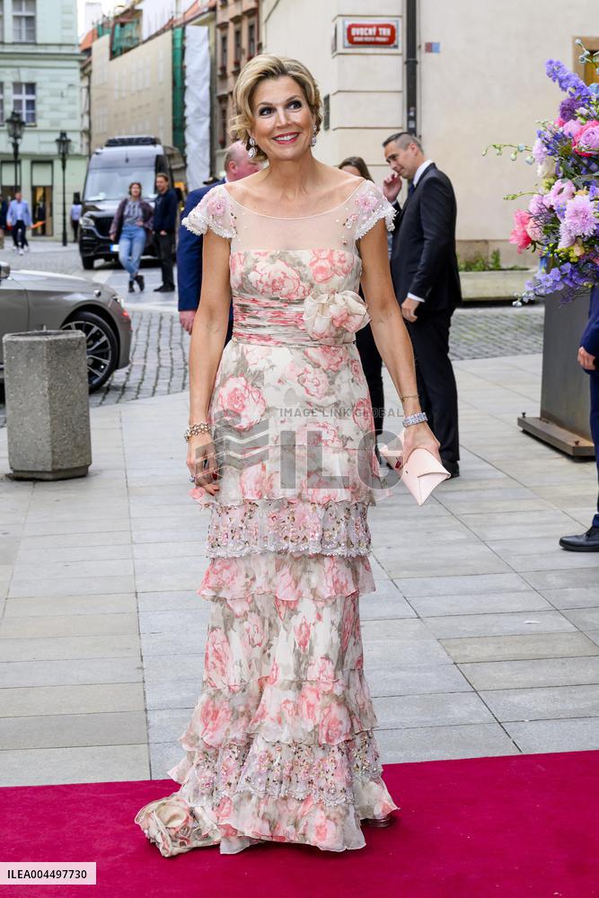 Queen Maxima Attends Ballet - Prague