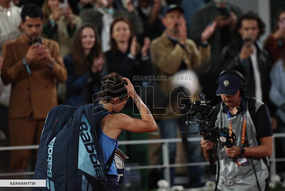 French Open - Semi-final - Lois Boisson v Coco Gauff