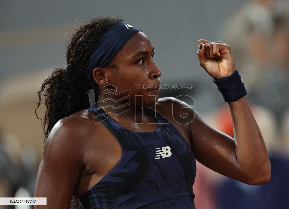 French Open - Semi-final - Lois Boisson v Coco Gauff