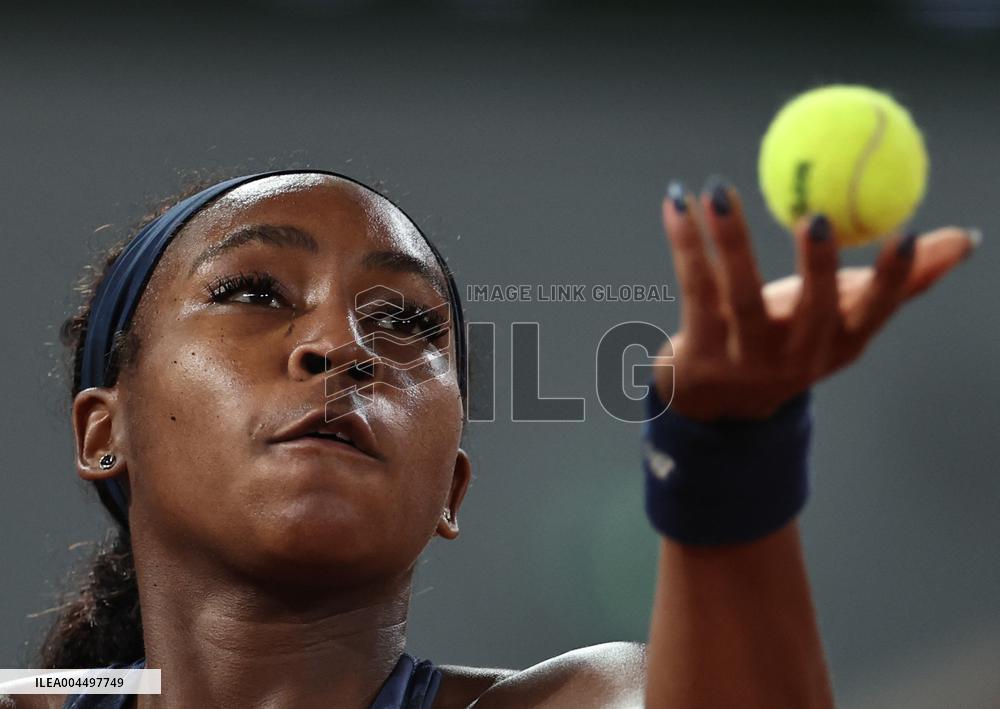 French Open - Semi-final - Lois Boisson v Coco Gauff