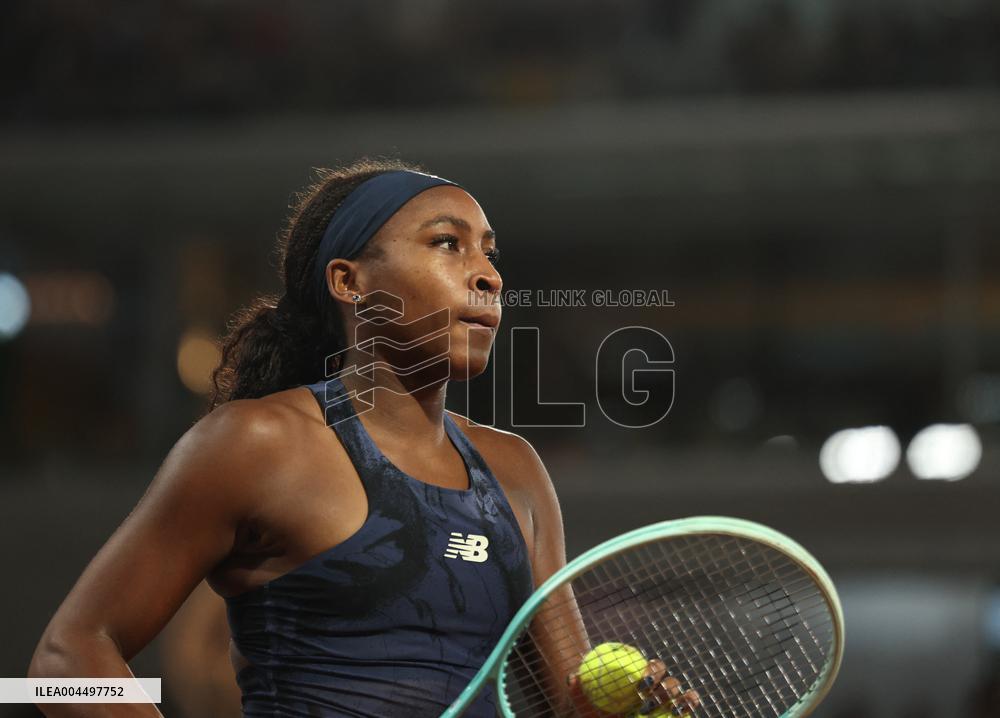 French Open - Semi-final - Lois Boisson v Coco Gauff