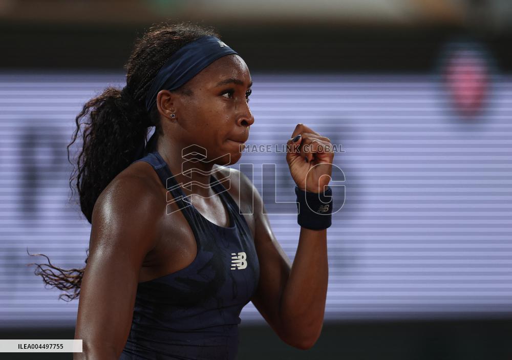 French Open - Semi-final - Lois Boisson v Coco Gauff
