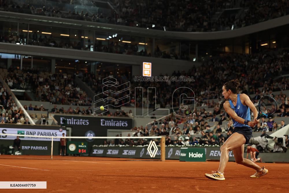 French Open - Semi-final - Lois Boisson v Coco Gauff