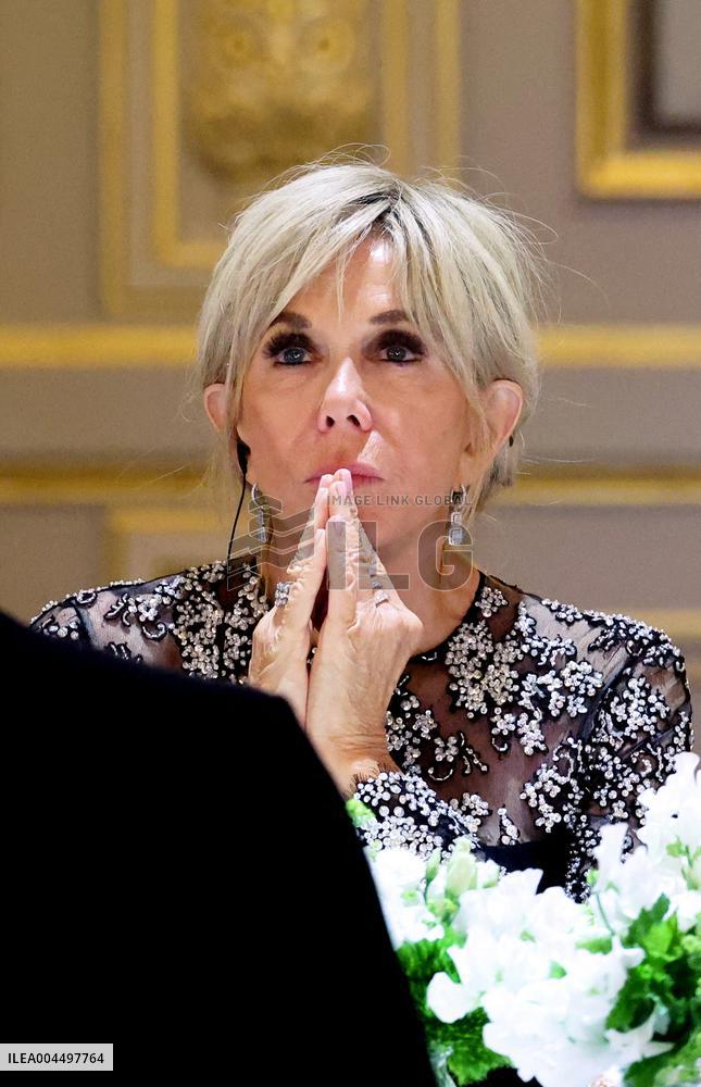 Macron Hosts Lula da Silva at Elysée Palace for State Banquet - Paris