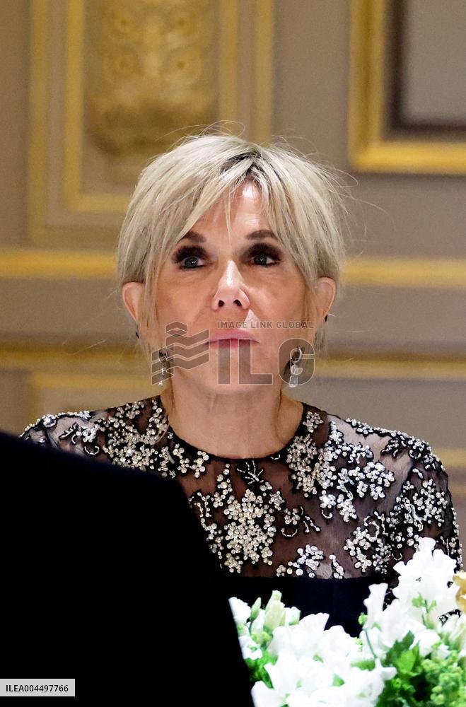 Macron Hosts Lula da Silva at Elysée Palace for State Banquet - Paris