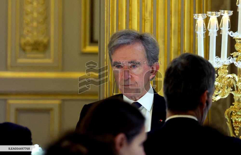 Macron Hosts Lula da Silva at Elysée Palace for State Banquet - Paris