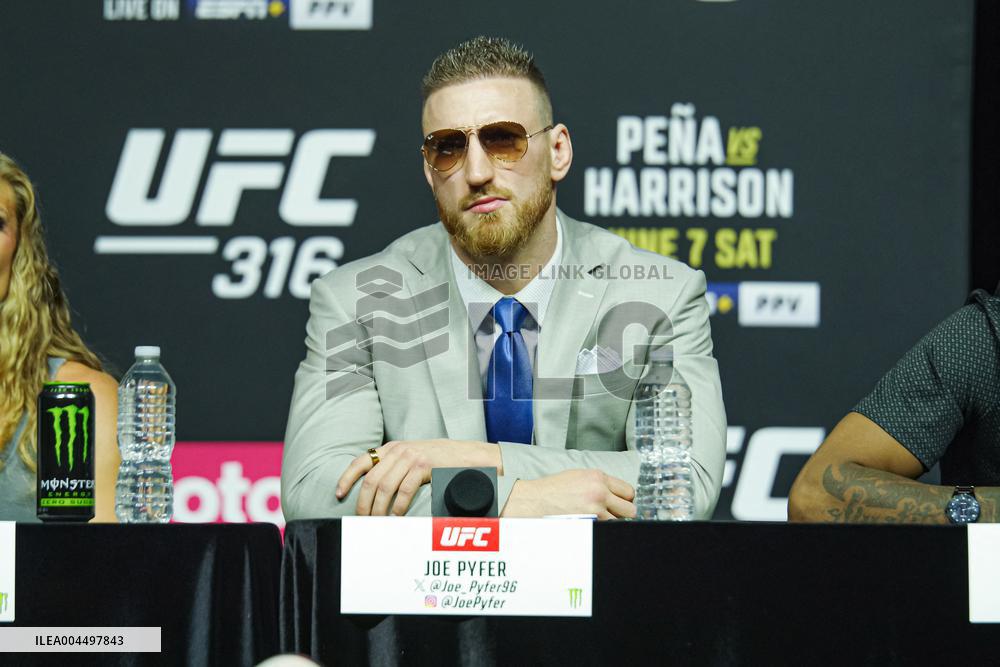 UFC 316 - Press Conference - USA